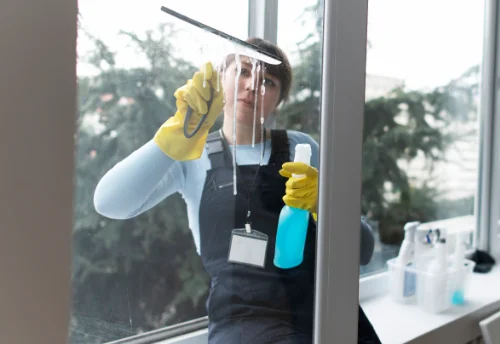 Nettoyage de vitres intérieures et extérieures à Crastes
